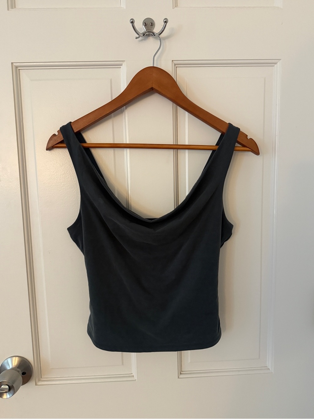 Abercrombie & Fitch Modal-Blend Cowl Neck Tank Top